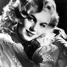 Схема вышивки «Мерлин Монро»