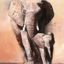 Схема вышивки «Величественные гиганты 1»