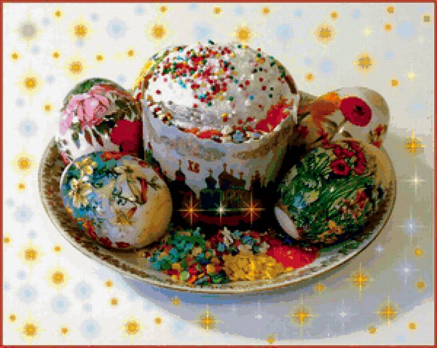 Пасхальная - предпросмотр