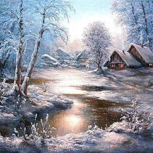 Схема вышивки «winter1»