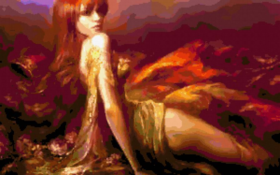 №252268 - девушка, фэнтези - предпросмотр