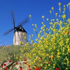 Схема вышивки «Мельница»