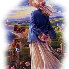 Схема вышивки «ЛЕТНЫЙ МОРСКОЙ МУССОН»