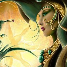 Схема вышивки «КОЛИБРИ И КОЛИБРЕТТА»