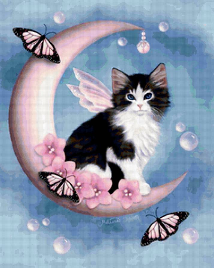 Полдень луны - кошка - предпросмотр