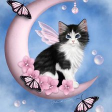 Схема вышивки «Полдень луны»