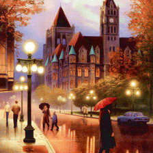 Схема вышивки «Я уеду жить в Лондон»