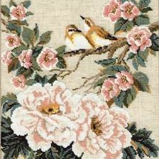 Схема вышивки «Яблоневый цвет»