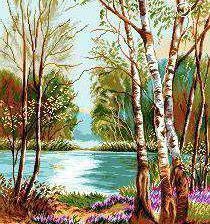 Схема вышивки «Весна Май»