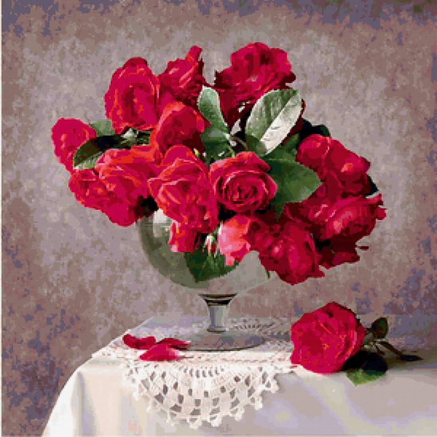 букетик - букет, розы - предпросмотр