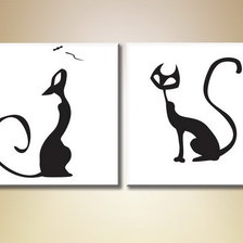 Схема вышивки «Диптих»