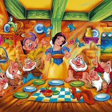 Схема вышивки «Белоснежка»