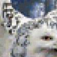 Предпросмотр схемы вышивки «серебристая сова» (№253043)