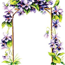 Схема вышивки «рамка для фото»