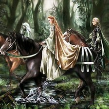 Схема вышивки «ДИПТИХ   "ШВАРЦВАЛЬДСКИЙ ЛЕС"»