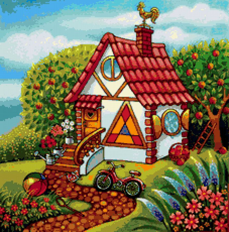 домик - детская, детям, дом - предпросмотр