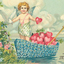 Схема вышивки «валентинка»