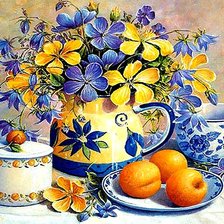 Схема вышивки «Натюрморт»