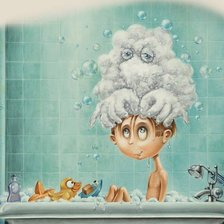 Схема вышивки «ВАННАЯ»