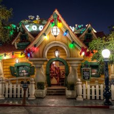 Схема вышивки «Домик»