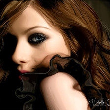 Схема вышивки «Girl»