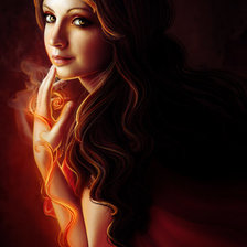 Схема вышивки «Girl»