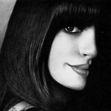 Схема вышивки «Энн Хэтуэй»