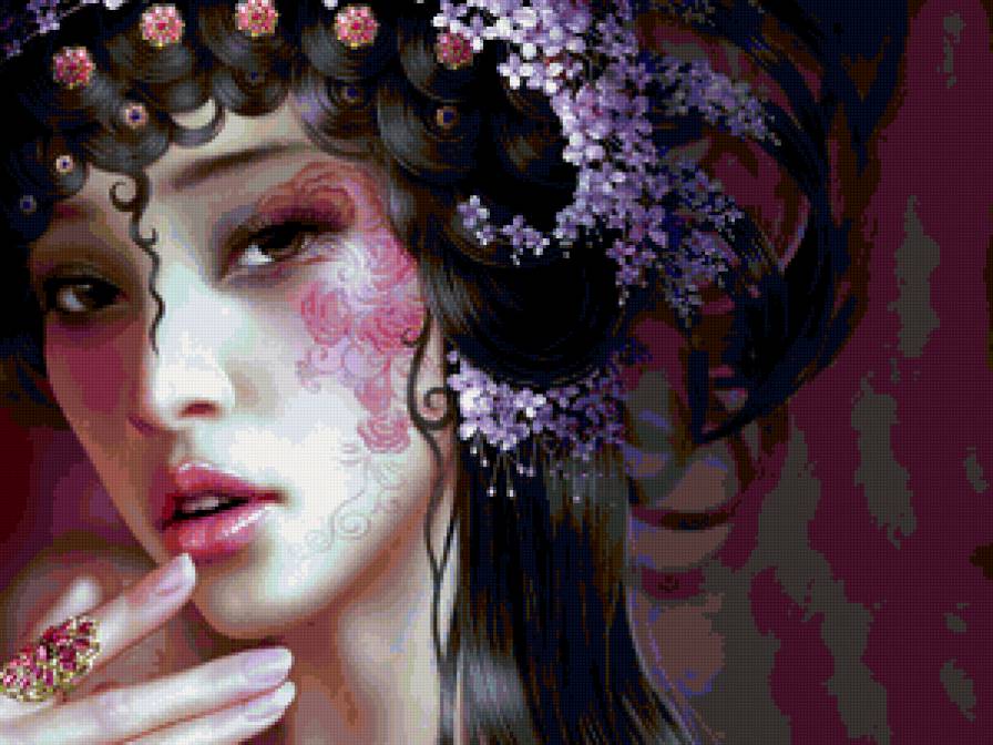 ЖЕНСКИЙ ВЗГЛЯД - неизвестная, незнакомая, взгляд, венеция, фентезии, женщина - предпросмотр