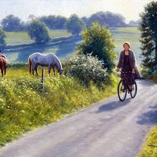 Схема вышивки «прогулка»