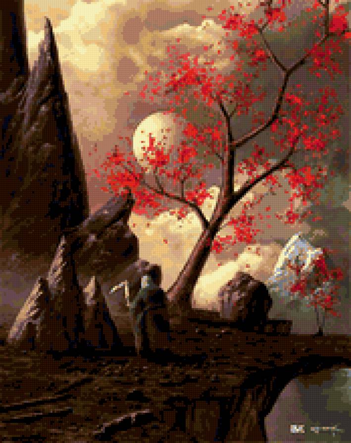 дерево - человек, дерево - предпросмотр