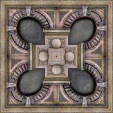 Схема вышивки «подушка орнамент»