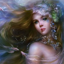 Схема вышивки «ДИПТИХ   "Две мелодии"»