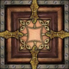 Схема вышивки «подушка орнамент»