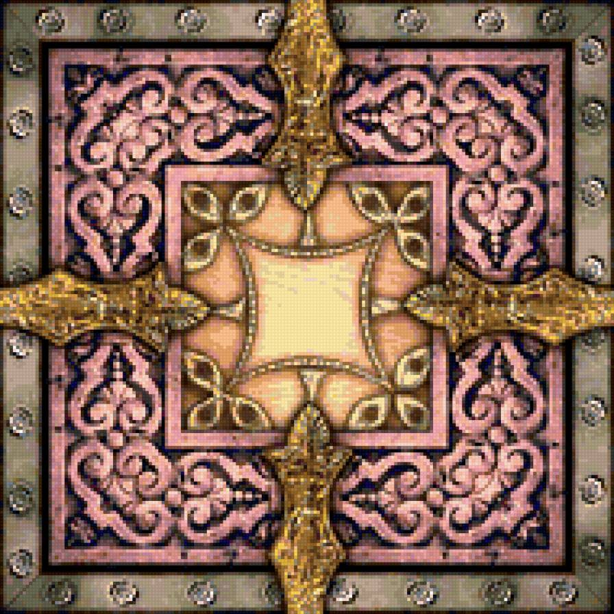 подушка орнамент - подушка, орнамент - предпросмотр