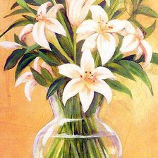 Схема вышивки «стеклянная ваза»