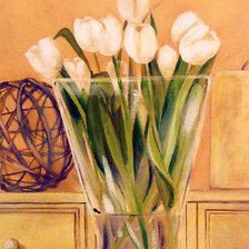 Схема вышивки «стеклянная ваза»