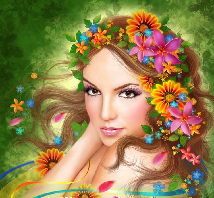 девушка - певица, портрет, образ, знаменитости, весна, женщина, бритни - оригинал