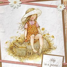 Схема вышивки «девочка»