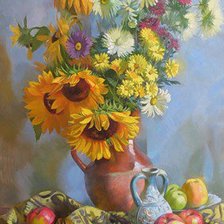 Схема вышивки «натюрморт (Грачева С.Н)»