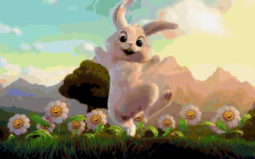 №255068 - детское, заяц - предпросмотр