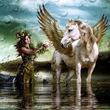 Схема вышивки «ПЕГАС»