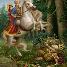 Схема вышивки «сказка 1»