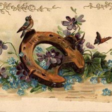 Схема вышивки «подкова»