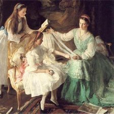 Схема вышивки «Живопись»