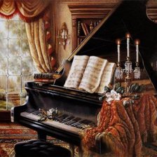 Схема вышивки «Живопись»