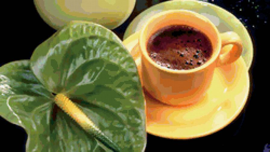 утренний кофе - напитки, еда, натюрморт - предпросмотр