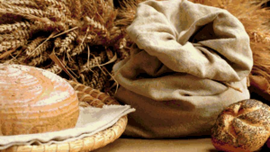 хлеб - натюрморт, еда - предпросмотр