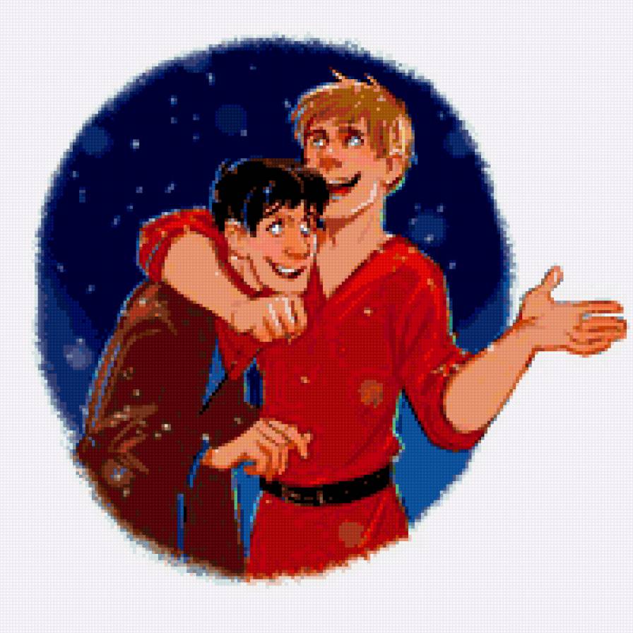 Мерлин и Артур - артур, мерлин - предпросмотр