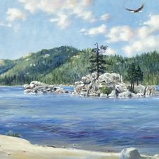 Схема вышивки «Серия "Пейзажи"»