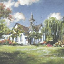 Схема вышивки «Серия "Пейзажи"»